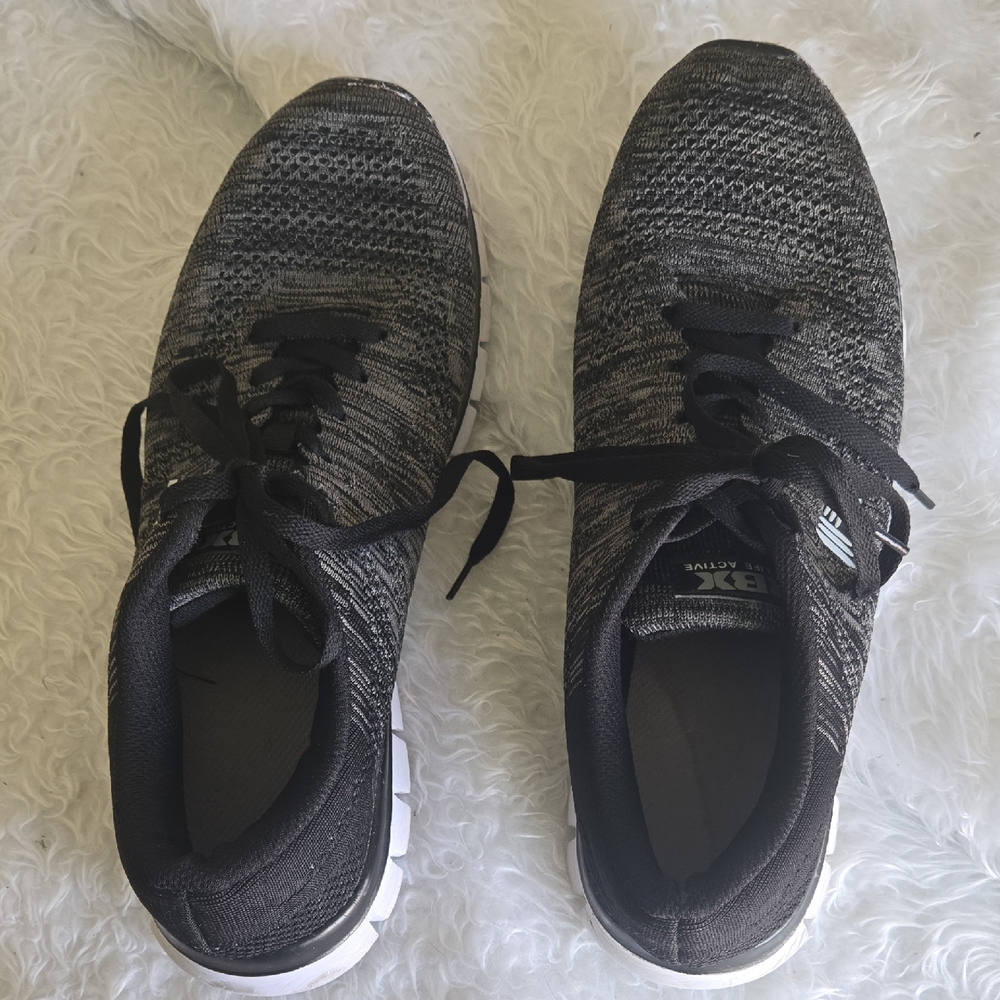 RBX Charcoal and Light Gray Athletic‎ Shoes M 12